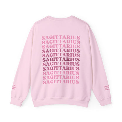 Sagittarius Zodiac Astrology Crew Neck Sweatshirt