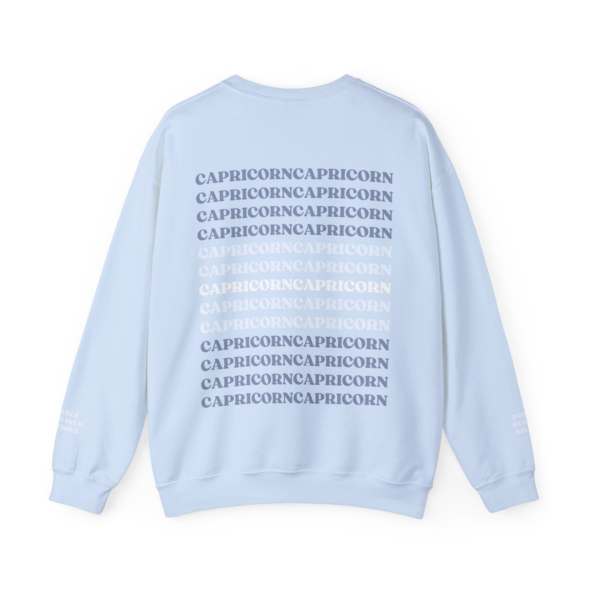 Capricorn Zodiac Astrology Crew Neck Sweatshirt