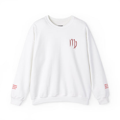 Virgo Zodiac Astrology Crew Neck Sweatshirt