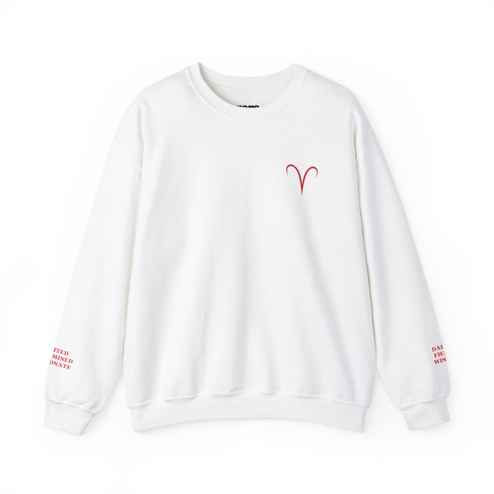 Aries Zodiac Astrology Crew Neck Sweatshirt