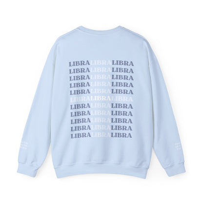 Libra Zodiac Astrology Crew Neck Sweatshirt