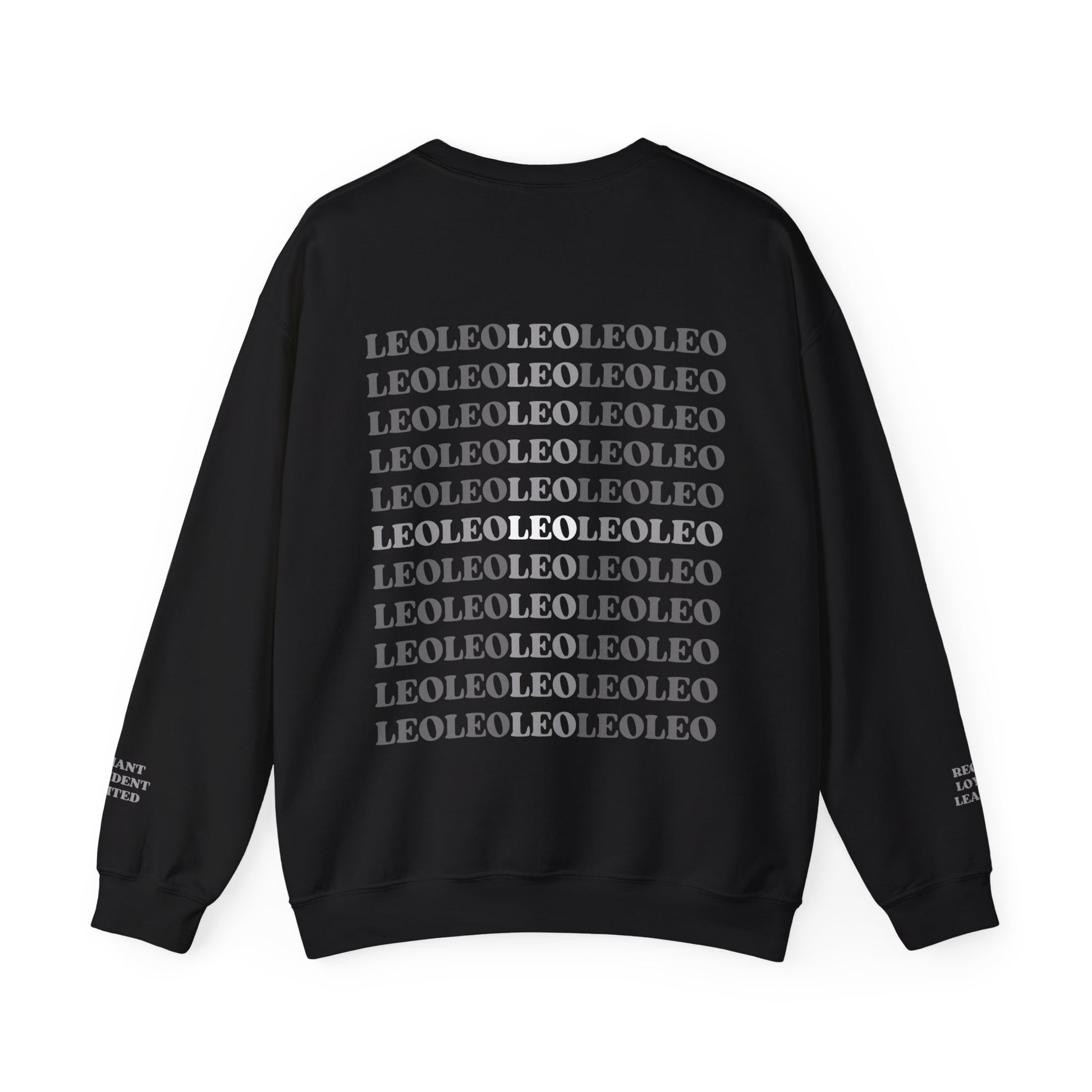 Leo Zodiac Astrology Crew Neck Sweatshirt