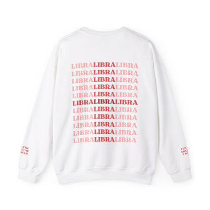 Libra Zodiac Astrology Crew Neck Sweatshirt