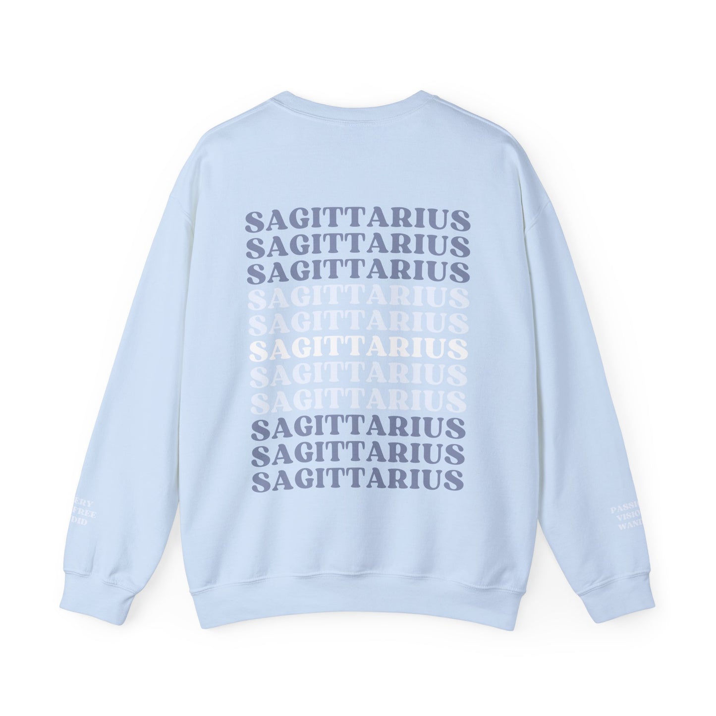 Sagittarius Zodiac Astrology Crew Neck Sweatshirt