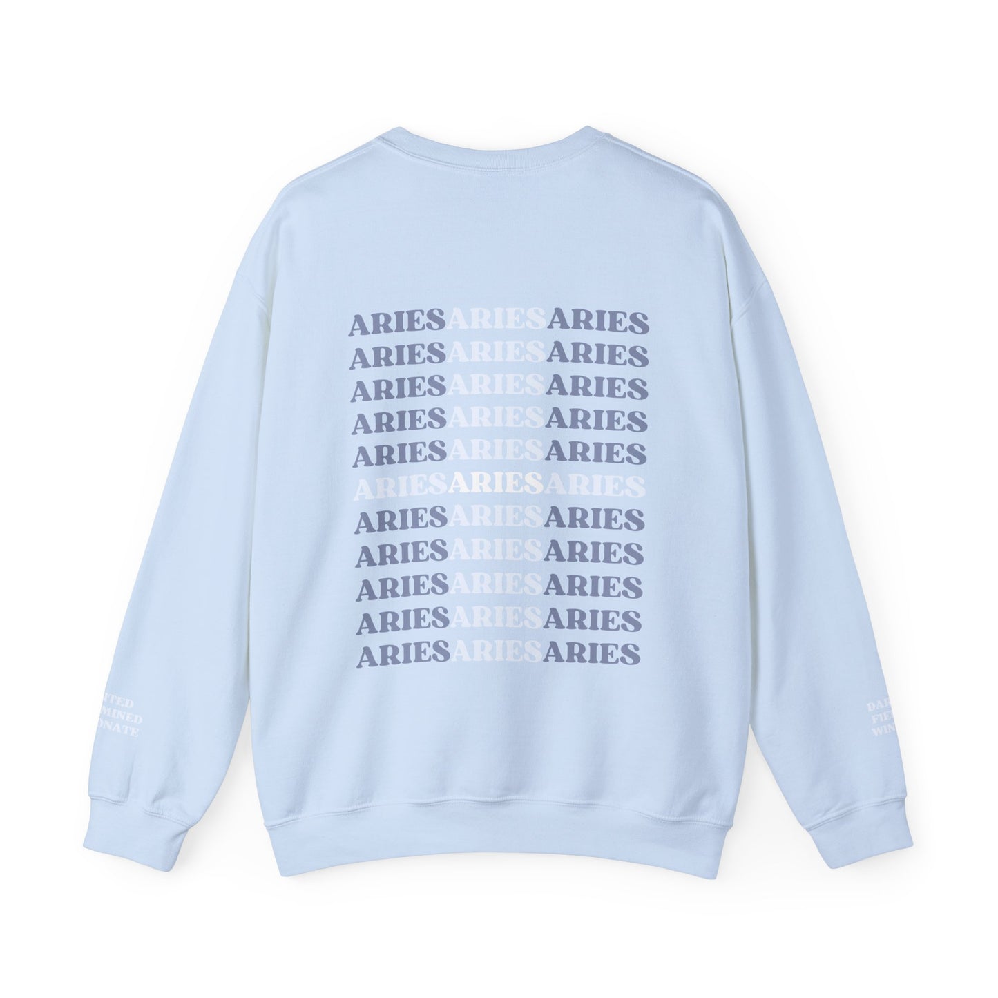 Aries Zodiac Astrology Crew Neck Sweatshirt