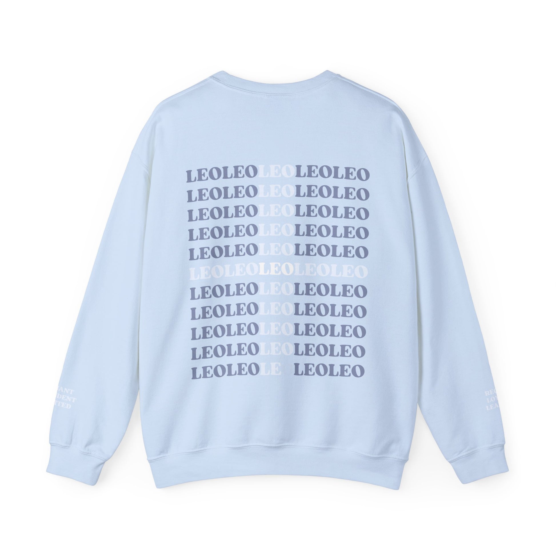 Leo Zodiac Astrology Crew Neck Sweatshirt