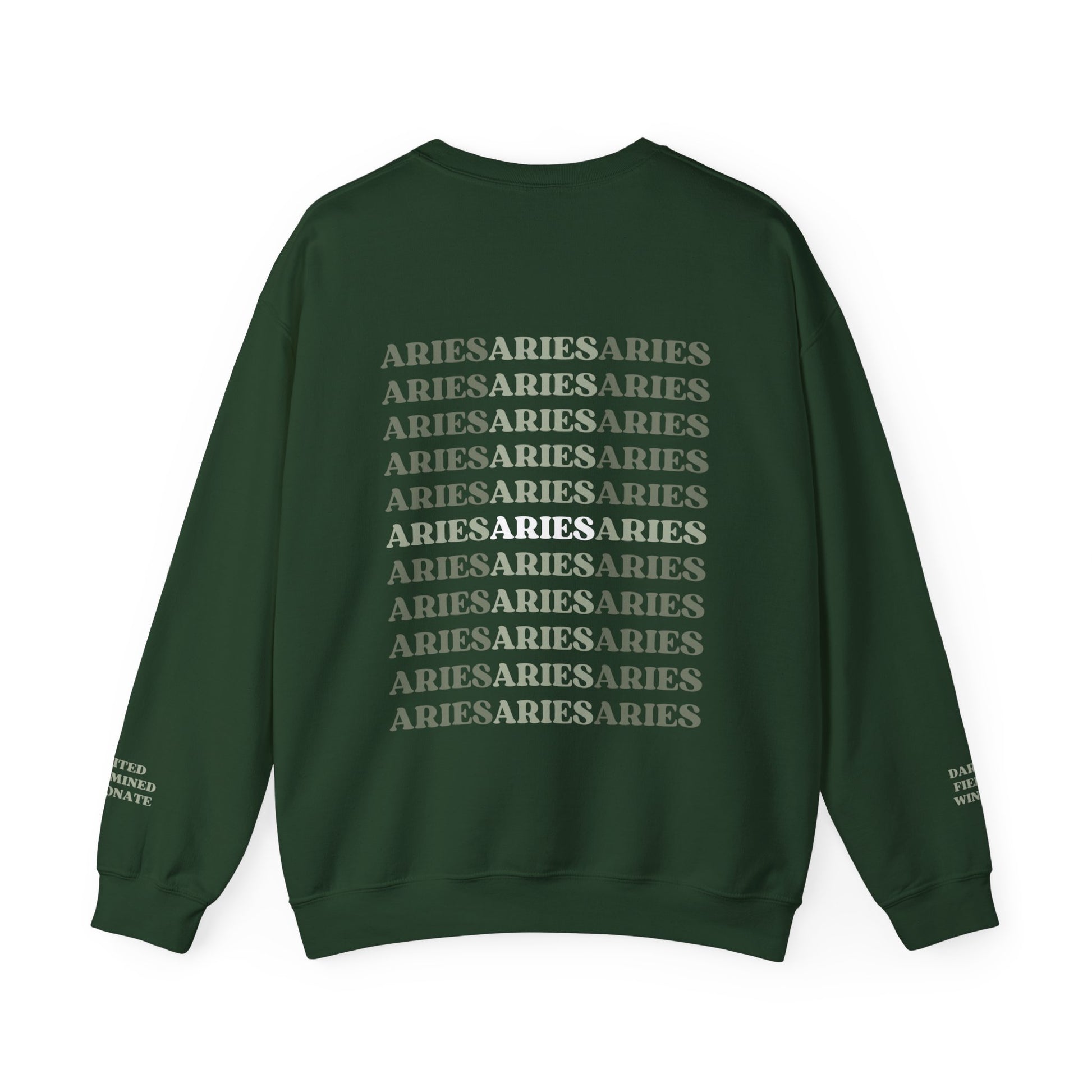 Aries Zodiac Astrology Crew Neck Sweatshirt