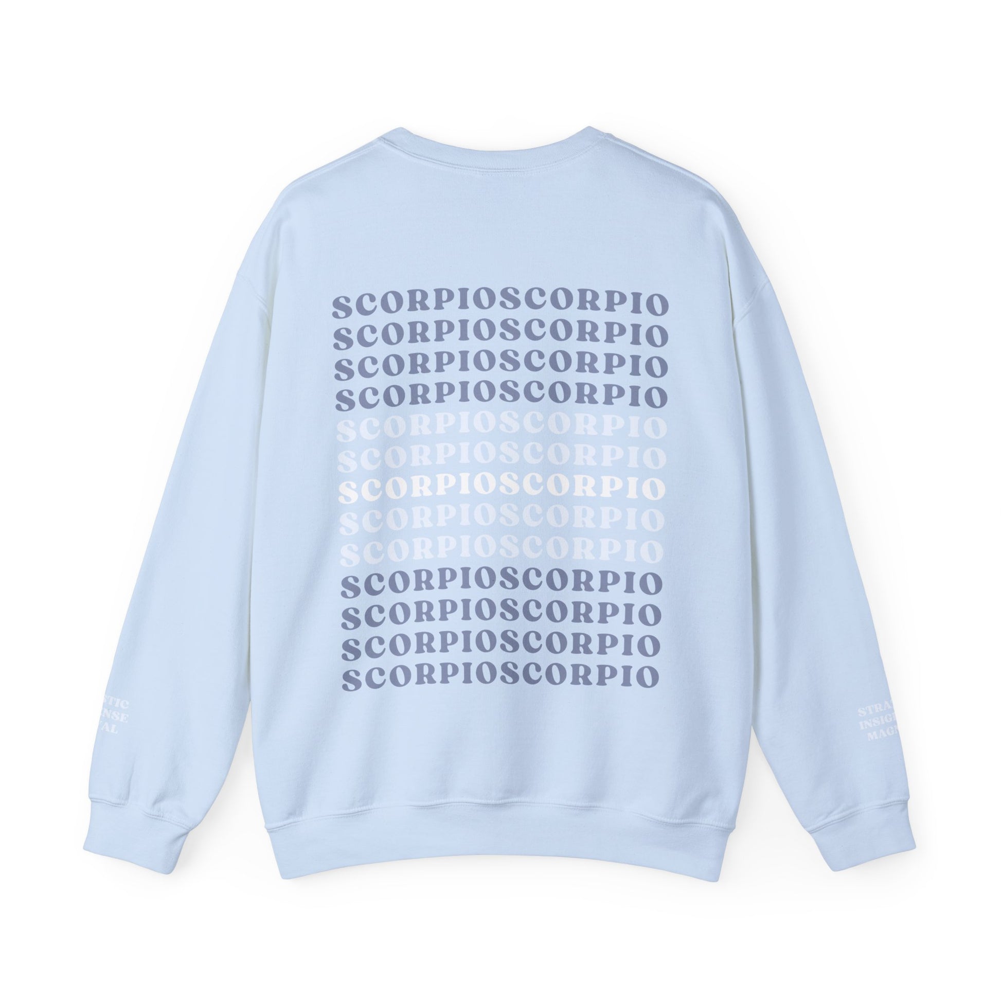 Scorpio Zodiac Astrology Crew Neck Sweatshirt