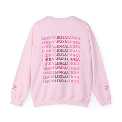 Libra Zodiac Astrology Crew Neck Sweatshirt