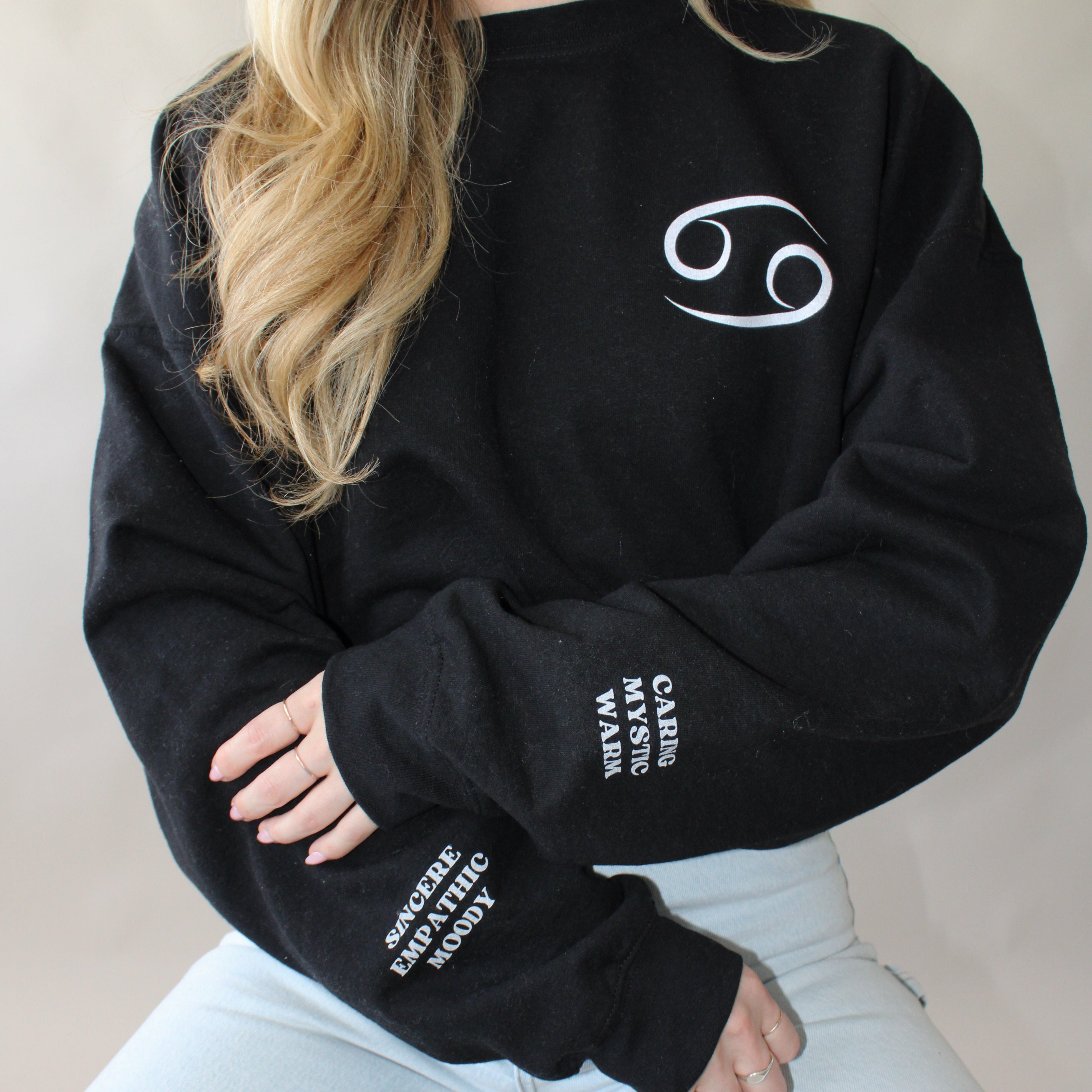 Cancer zodiac sweatshirt best sale